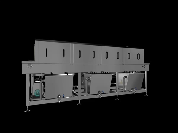 食品洗筐机，周转筐洗筐机，全自动洗筐机，山东新大新设备