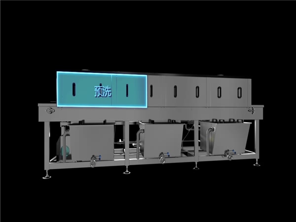 周转筐清洗机，食品筐清洗机，全自动周转筐清洗机厂家 周转筐清洗